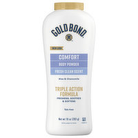 Gold Bond Body Powder, Comfort, Fresh Clean Scent - 10 Ounce