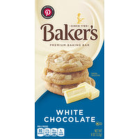 Baker's Premium White Chocolate Baking Bar - 4 Ounce 