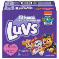 Luvs Diapers, Size 5 - 74 Each 