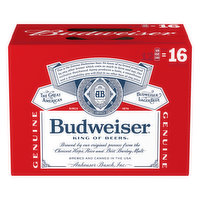 Budweiser Beer, Lager - 12 Each