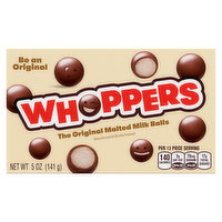 Whoppers Malted Milk Balls, Original - 5 Ounce 