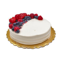 Fresh Single Layer Chantilly Cake