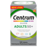 Centrum Multivitamin/Mineral, Adults 50+, Tablets - 125 Each 