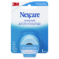 Nexcare Pain-Free Removal Tape, Strong Hold, 1 Inch - 1 Each 