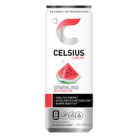 Celsius Energy Drink, Sparkling, Watermelon