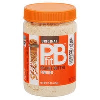 PBfit Peanut Butter Powder, Original - 15 Ounce 