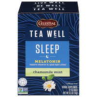 Celestial Seasonings Herbal Supplement, Caffeine Free, Chamomile Mint, Sleep, Tea Bags - 12 Each 