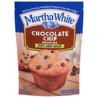 Martha White Muffin Mix, Chocolate Chip - 7.4 Ounce 