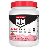 Muscle Milk Protein Powder, Genuine, Strawberries 'N Creme - 30.9 Ounce 