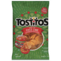 Tostitos Tortilla Chips, Hint of Chile Lime, Bite Size Rounds - 11 Ounce 