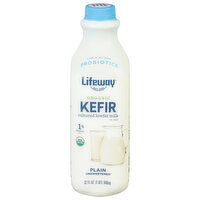 Lifeway Kefir, Organic, Unsweetened, Plain - 32 Fluid ounce 