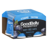 GoodBelly Juice Drink, Blueberry Acai Flavor - 4 Each 