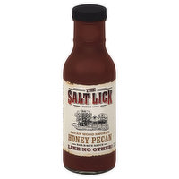 The Salt Lick Bar-B-Que Sauce, Honey Pecan - 12 Ounce 