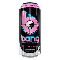 bang Energy Drink, Cotton Candy - 16 Ounce 