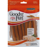 Healthy Hide Dog Treats, Gourmet, Triple Flavor Ribs