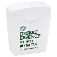 Desert Essence Dental Tape, Tea Tree Oil, Waxed - 1 Each 