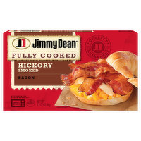 Jimmy Dean Bacon, Hickory Smoked, Fully Cooked - 2.2 Ounce