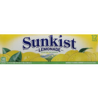 Sunkist Lemonade, 12 pack