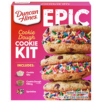 Duncan Hines Cookie Kit, Cookie Dough - 22.18 Ounce 