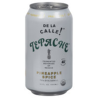 De La Calle! Fermented Beverage, Pineapple Spice, Tradicional - 12 Fluid ounce 