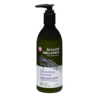 Avalon Organics Nourishing Lavender Hand & Body Lotion - 12 Ounce 