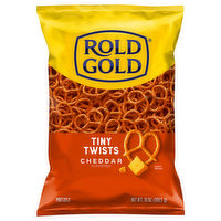 Rold Gold Pretzels, Cheddar Flavored, Tiny Twists - 10 Ounce 