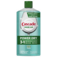 Cascade Rinse Aid, Power Dry - 16 Fluid ounce