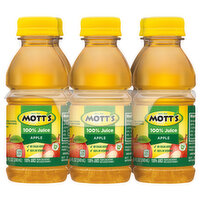 Mott's 100% Juice, Apple - 6 Each 