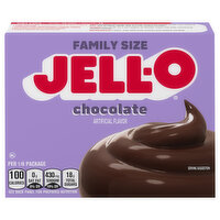 Jell-O Pudding & Pie Filling, Chocolate, Family Size