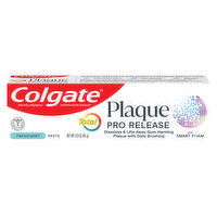 Colgate Toothpaste, Plaque, Pro Release, Fresh Mint, Paste - 3 Ounce 