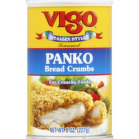 Vigo Bread Crumbs, Panko, Seasoned Italian Style