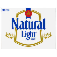 Natural Light Beer - 30 Each 