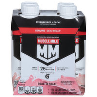 Muscle Milk Protein Shake, Non-Dairy, Strawberries 'N Creme, Genuine