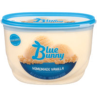 Blue Bunny Homemade Vanilla Premium Frozen Dairy Dessert - 48 Fluid ounce 