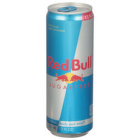 Red Bull Energy Drink, Sugar Free - 12 Fluid ounce 