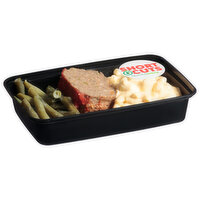 Short Cuts Meatloaf With Macaroni & Cheese & Green Beans