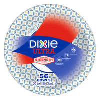 Dixie Ultra Bowls, Ultimate Strength, 20 Ounce - 56 Each 