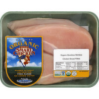 Smart Chicken Organic Boneless Skinless Chicken Breast Fillets - 1.09 Pound 
