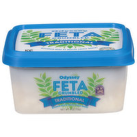 Odyssey Cheese, Feta, Traditional, Crumbled - 4 Ounce 