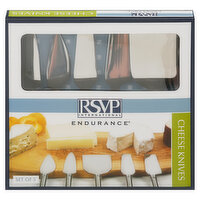 RSVP International Cheese Knives - 5 Each 