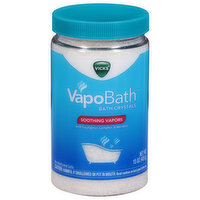 Vicks Bath Crystals, Soothing Vapors - 15 Ounce 