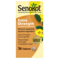 Senokot Constipation Relief, Extra Strength, Overnight, Tablets