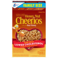 Cheerios Cereal, Honey Nut, Family Size - 18.8 Ounce 
