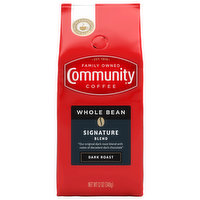 Community Dark Roast Whole Bean Ground Coffee - 12 Ounce 