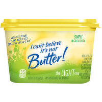 I Can't Believe It's Not Butter! Vegetable Oil Spread, 28%, The Light One