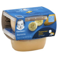 Gerber Banana, Supported Sitter 1st Foods, 2 Pack - 2 Each 