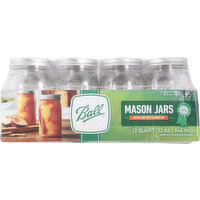 Ball Mason Jars, Wide Mouth, 12 Quart