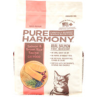 Pure Harmony Cat Food, Super Premium, Salmon & Brown Rice Recipe - 48 Ounce 