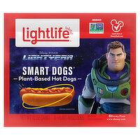 Lightlife Hot Dogs, Plant-Based, Lightyear - 8 Each 