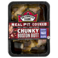 Brookwood Farms Boston Butt, Gluten Free, Chunky, With Sauce - 20 Ounce 